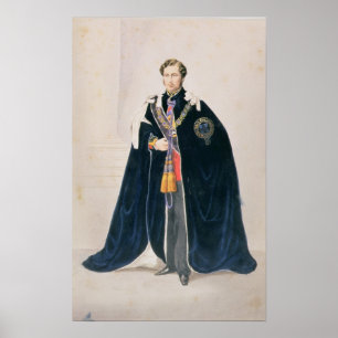 Póster S.A. Albert Edward, Príncipe de Gales