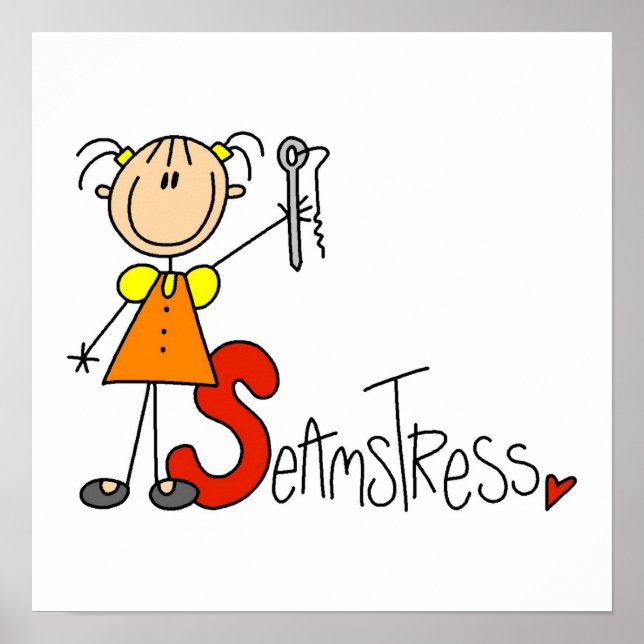 Póster S es para Seamstress (Frente)