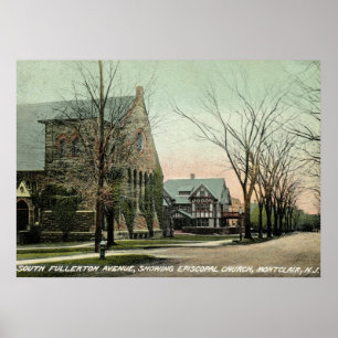 Póster S. Fullerton Ave., Montclair, NJ Vintage