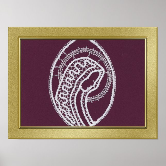 Póster S.MaryElegante foto personalizado de marco de bord (Frente)