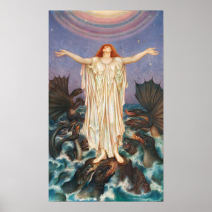 Póster S.O.S.   Evelyn De Morgan
