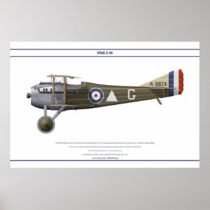 Póster S.VII 23 Sqn RFC