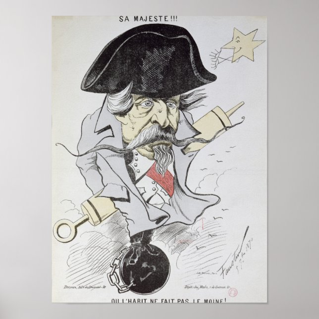 Póster ¡¡¡Sa Majeste!!! Ou l'habit ne fait pas le (Frente)