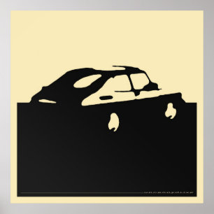 Póster Saab 900 SPG/Aero - ennegrézcase en el poster de