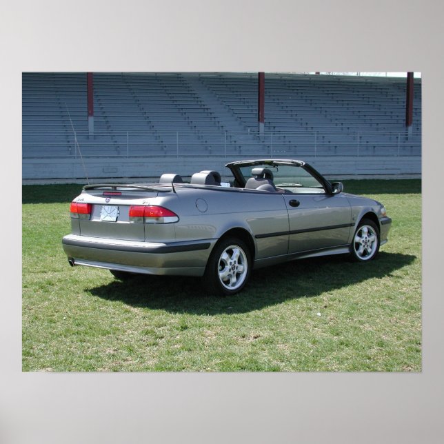 Póster Saab 9-3 Convertible (Frente)