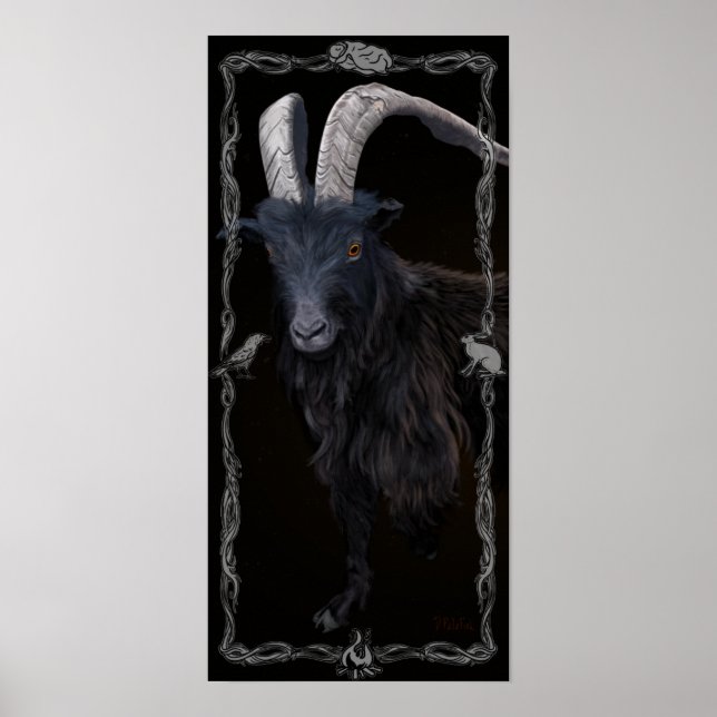 Póster Sabbath de bruja - pequeño (Frente)