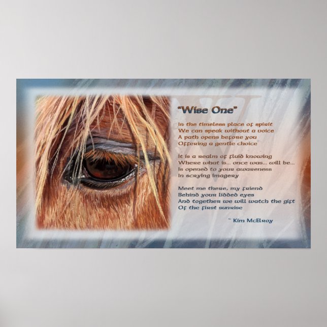 Póster Saber un poster motivacional, © Kim McElroy (Frente)