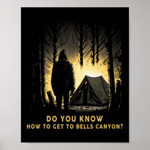 Póster ¿Sabes cómo llegar a Bells-canyon