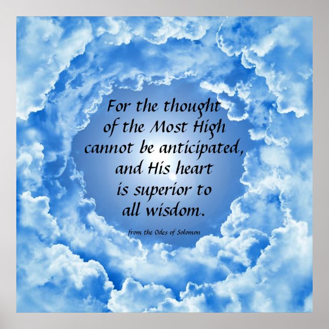 Póster Sabiduría (Frente)