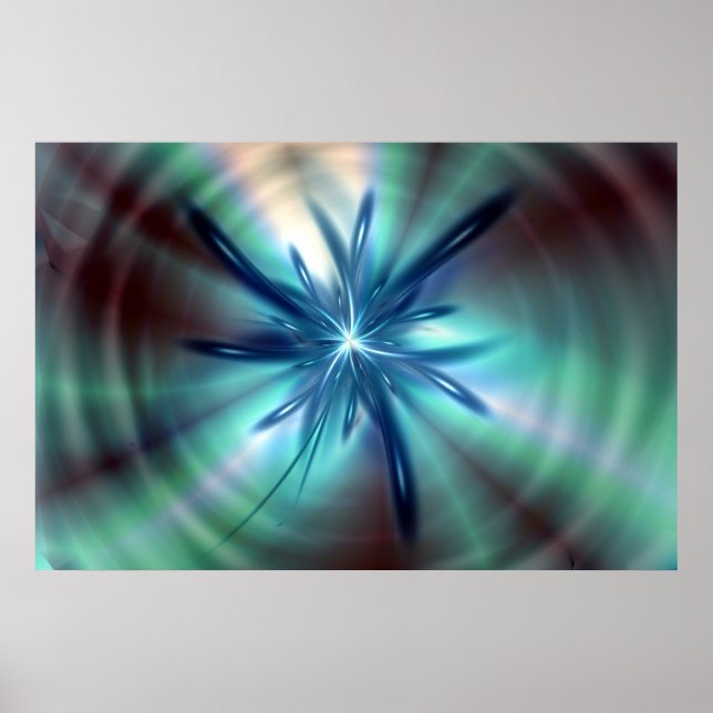 Póster Sabiduría Azul (Frente)