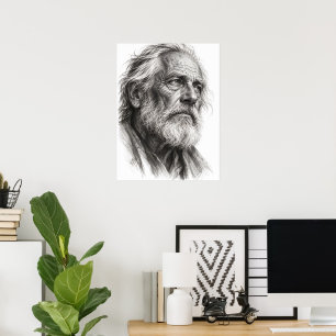 Póster Sabiduría Curtida