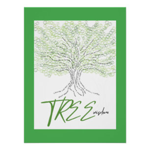 Póster Sabiduría de árbol