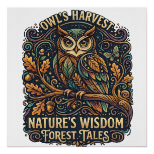 Póster Sabiduría de la Naturaleza – Inspirando al Amante 