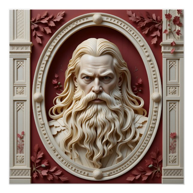 Póster Sabiduría en Papercraft (Anverso)