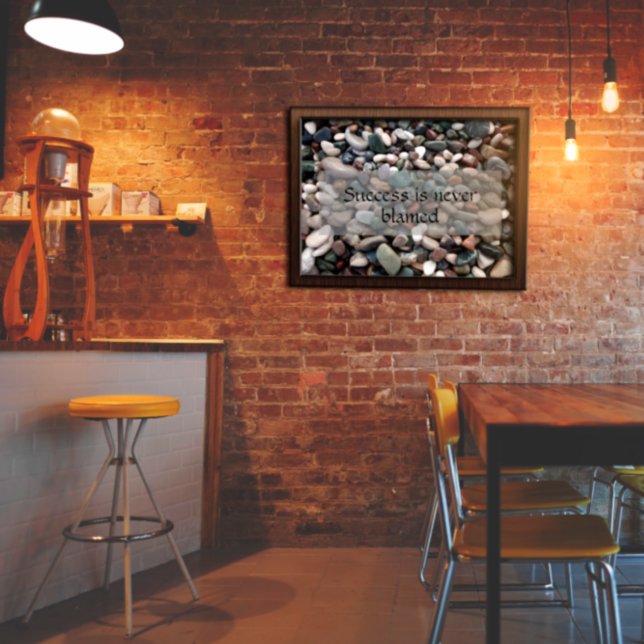 Póster Sabiduría exitosa diciendo poster de foto (Subido por el creador)