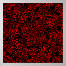 Póster Sabiduría infinita de búhos