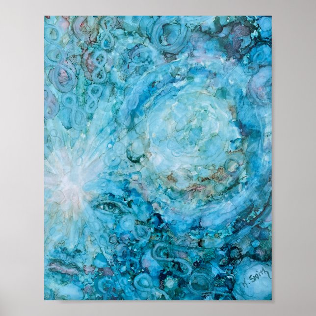 Póster Sabiduría Infinita Del Agua (Frente)