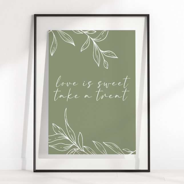 Póster Sabio Boho Flor Novia El Amor Es Dulce (Subido por el creador)