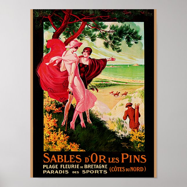 Póster Sables d'Or les Pins (Frente)