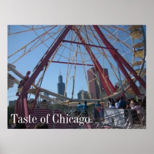 Póster Sabor de Chicago