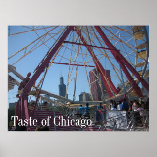 Póster Sabor de Chicago