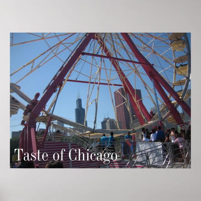 Póster Sabor de Chicago (Frente)