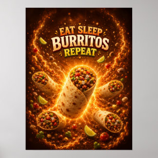 Póster Sabor de Fiesta de Comida Mexicana