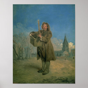 Póster Saboya con marmota, 1715-16