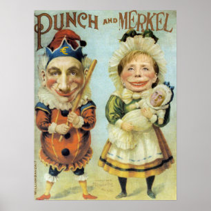 Póster Sacador y Merkel