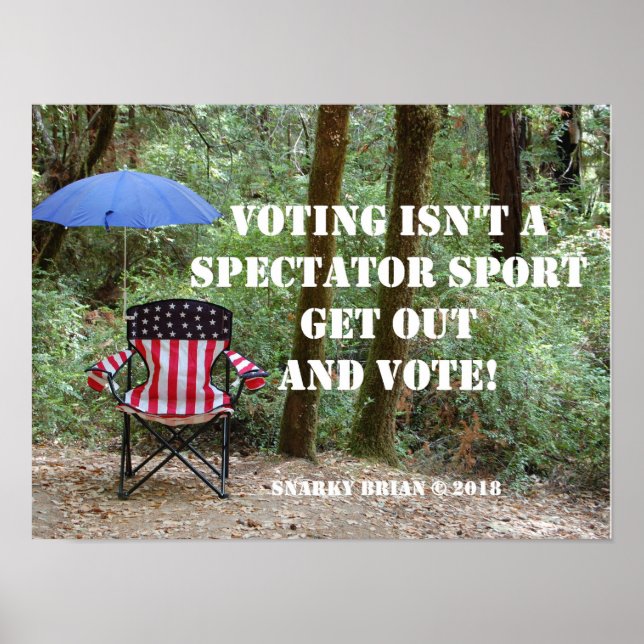 Póster Sacar La Votación (Frente)