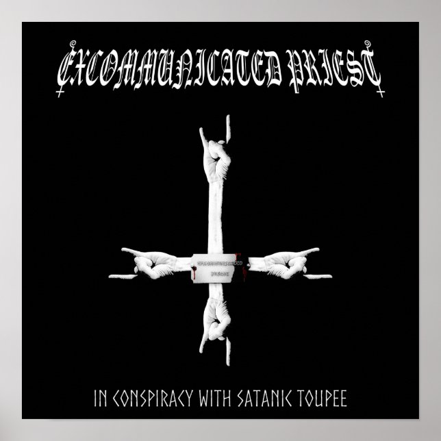 Póster Sacerdote excomulgado Poster "Conspirador" (Frente)