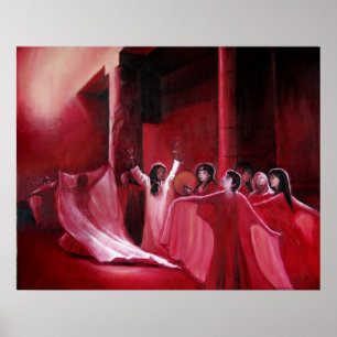 Póster Sacerdotes de los misterios de la sangre