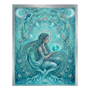 Póster Sacerdotisa del Agua