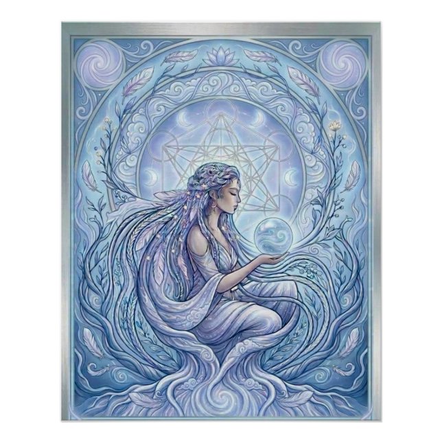 Póster Sacerdotisa del Aire (Anverso)