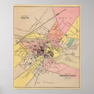 Póster Saco, Biddeford