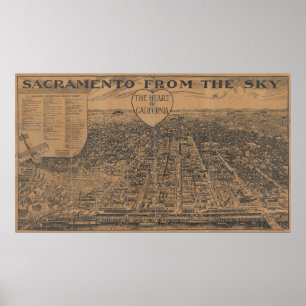 Póster Sacramento De Sky Poster