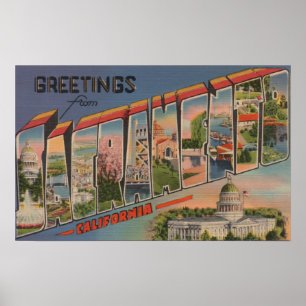 Póster Sacramento, escenas 2 de la letra de