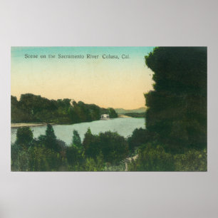 Póster Sacramento River SceneColusa, CA