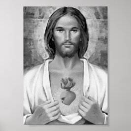 Póster Sacré-Coeur de Jésus.