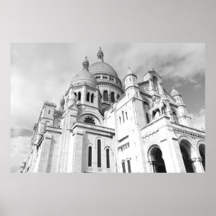 Póster Sacré-Coeur de Montmartre París Sacre Coeur