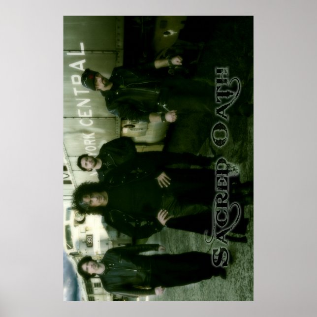 PÓSTER SACRED OATH BAND POSTER (Frente)