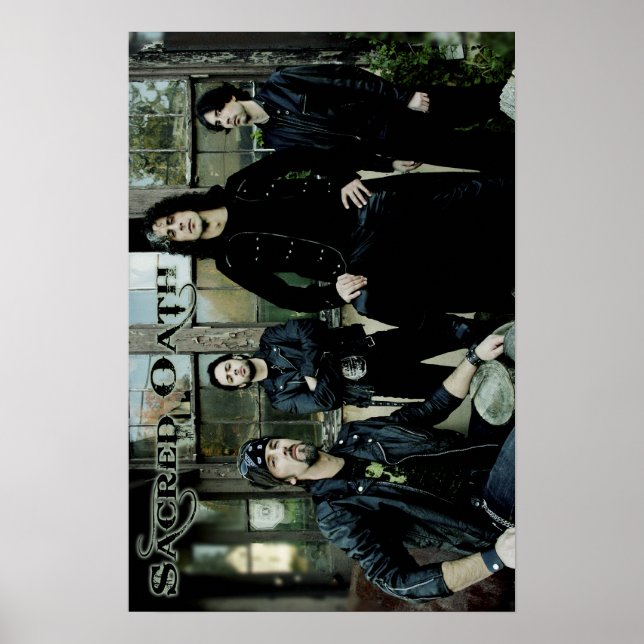 PÓSTER SACRED OATH BAND POSTER SMALL (Frente)