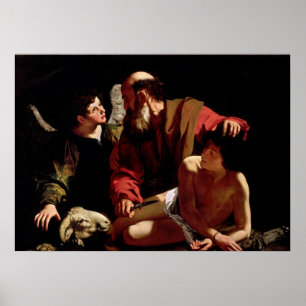 Póster Sacrificio de Isaac