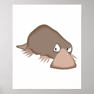 Póster sad little platypus