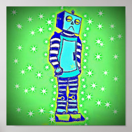 Póster Sad Robot Poster