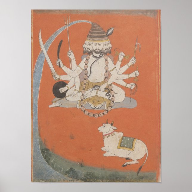 Póster Sadashiva, Rajasthan (Frente)