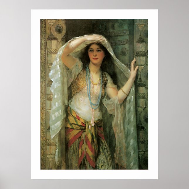 Póster Safie, una de las tres Damas de Bagdad (Frente)