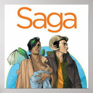 Póster Saga Cómic