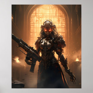 Póster Saga mecánica templaria