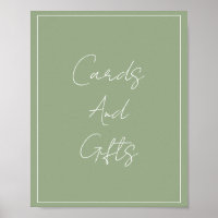 Sage Green Elegant Bridal Shower Boda Personalizad